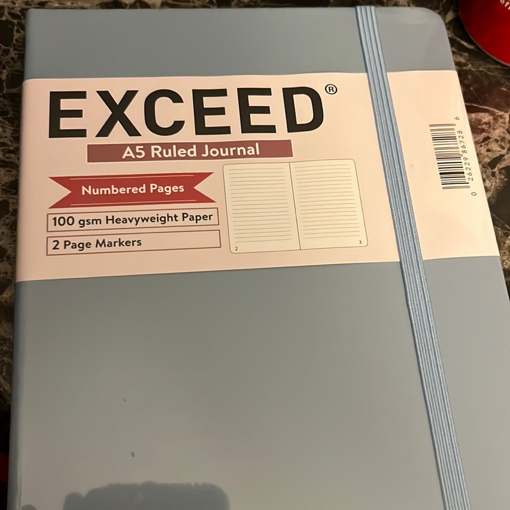 - The Exceed A5 Ruled Journal